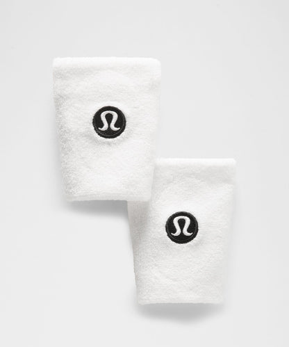 Lululemon High-Pile Cotton Terry Wristbands*2 Pack