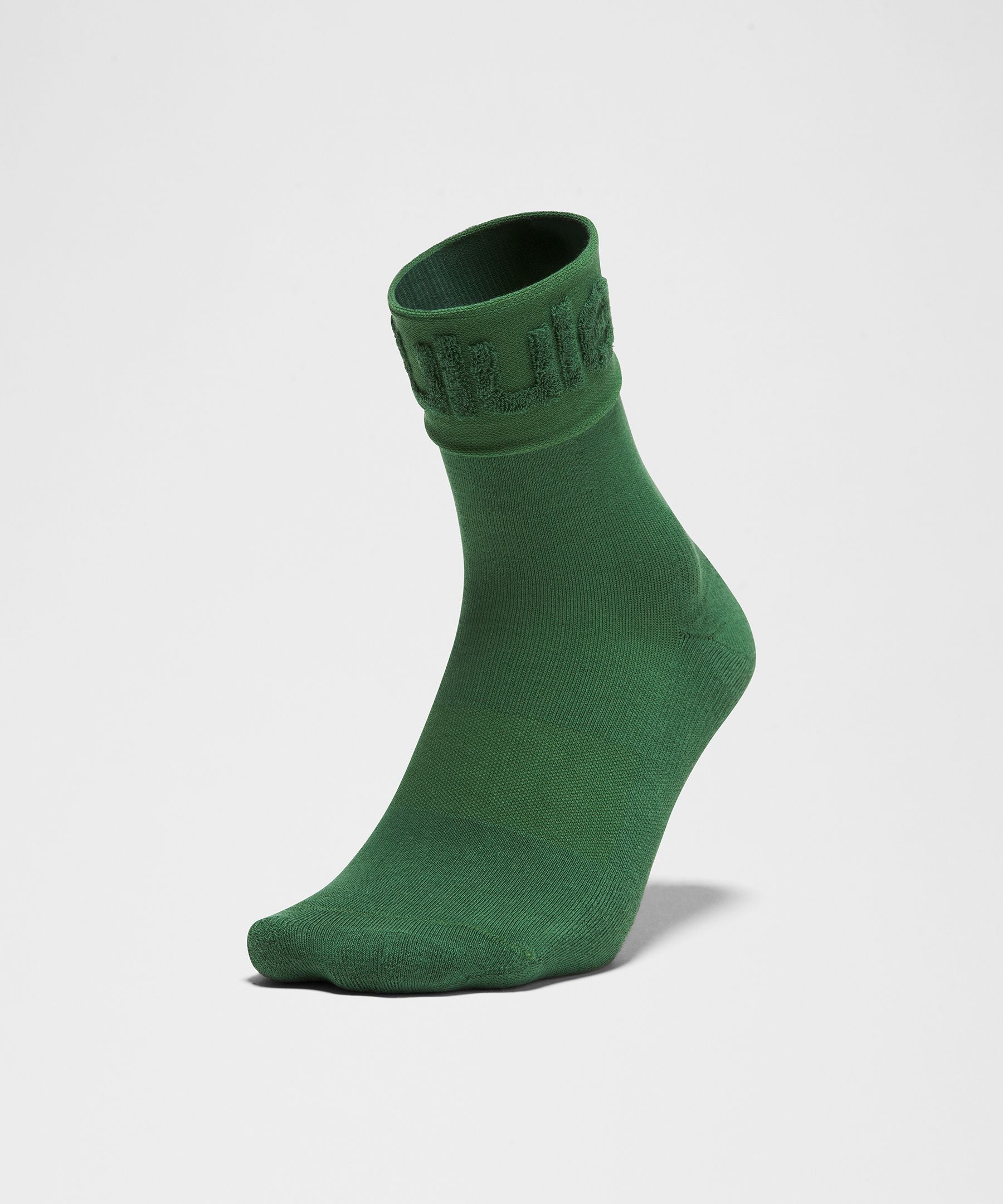 Lululemon Unisex Fold-Over Terry Quarter Socks