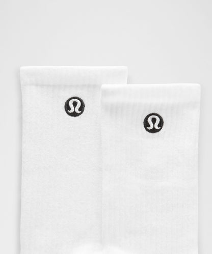 Lululemon Unisex Daily Essential Crew Socks *6 Pack