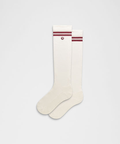 Lululemon Unisex Daily Essential Knee-High Socks *Stripe