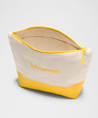 Lululemon Canvas Pouch *Wordmark