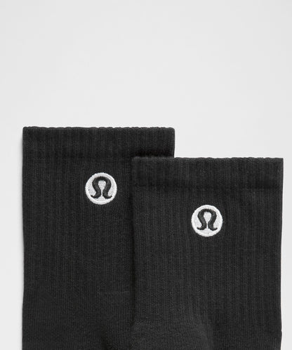Lululemon Unisex Daily Essential Quarter Socks *3 Pack