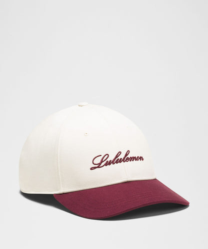 Lululemon Structured Classic Ball Cap *Script