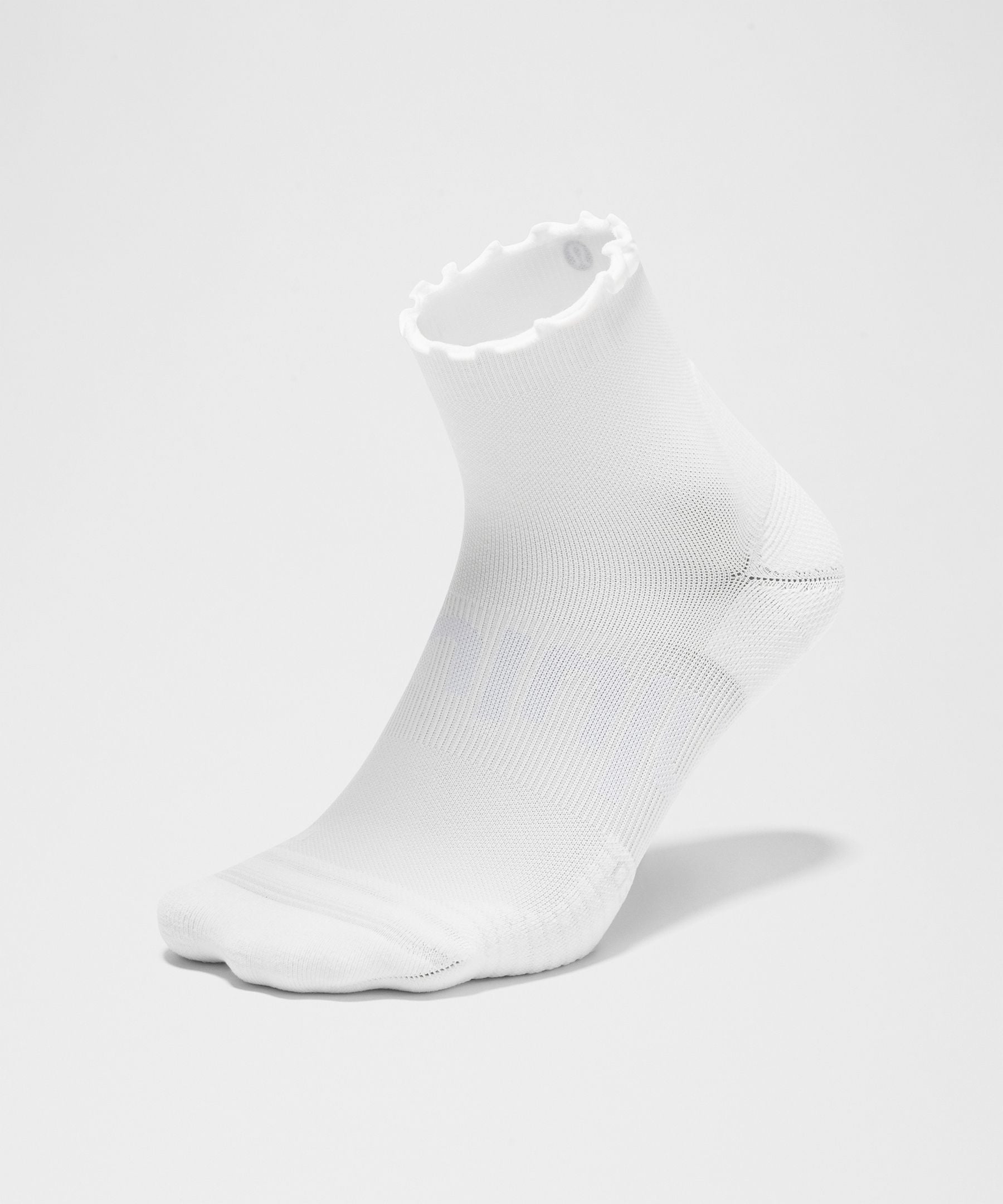Lululemon Unisex Power Stride Ankle Socks *Lettuce Edge