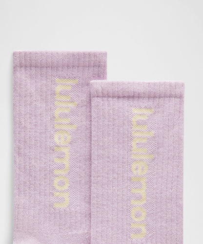 Lululemon Unisex Daily Essential Crew Socks *Wordmark