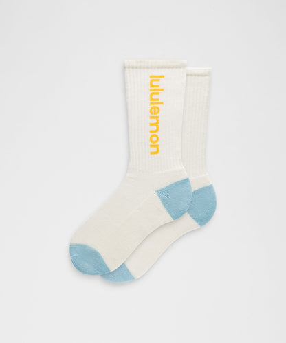 Lululemon Unisex Daily Essential Crew Socks *Wordmark