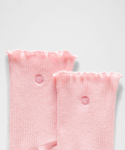 Lululemon Unisex Lettuce Edge Quarter Socks *3 Pack