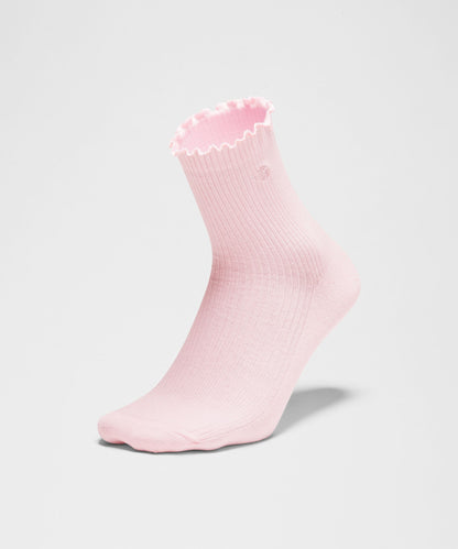 Lululemon Unisex Lettuce Edge Quarter Socks *3 Pack