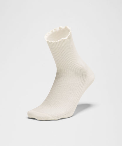 Lululemon Unisex Lettuce Edge Quarter Socks *3 Pack