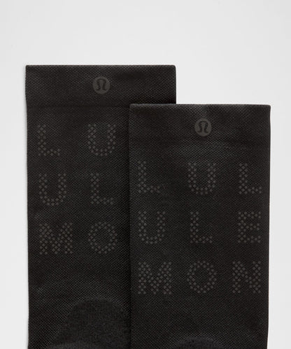 Lululemon Unisex Power Stride Crew Socks *Reflective
