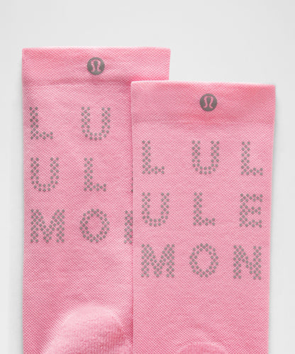 Lululemon Unisex Power Stride Crew Socks *Reflective