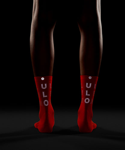Lululemon Unisex Power Stride Crew Socks *Reflective