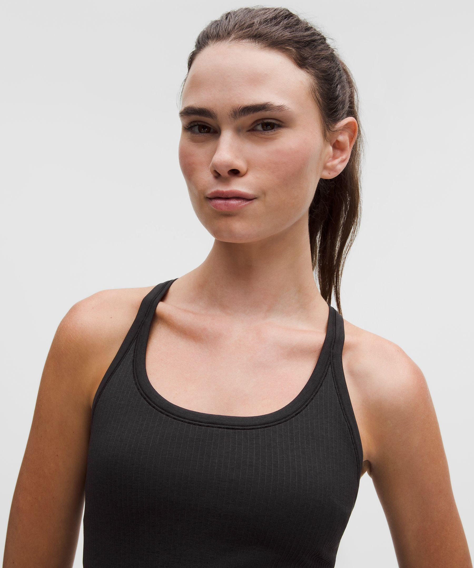 Lululemon Ebb to Street Tank Top *Light Support, B/C Cup Black