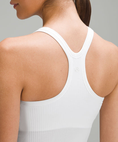 Lululemon Ebb to Street Tank Top *Light Support, B/C Cup White