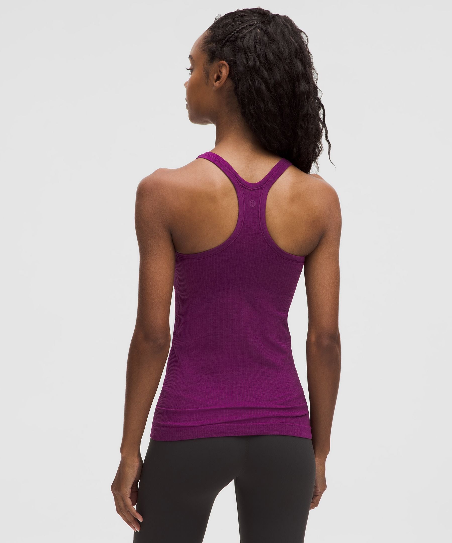 Lululemon Ebb to Street Tank Top *Light Support, B/C Cup Chilled Grape