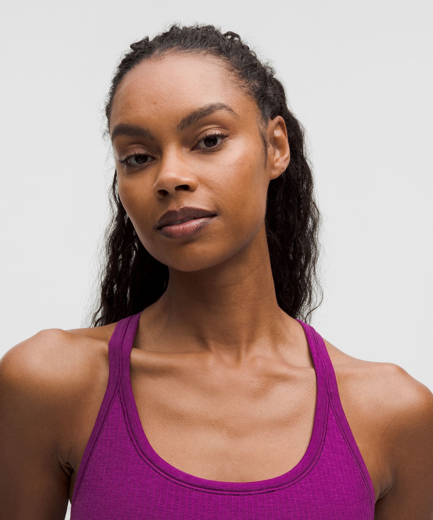 Lululemon Ebb to Street Tank Top *Light Support, B/C Cup Chilled Grape