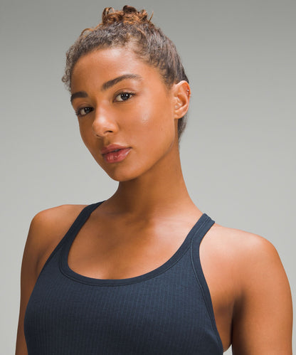 Lululemon Ebb to Street Tank Top *Light Support, B/C Cup True Navy
