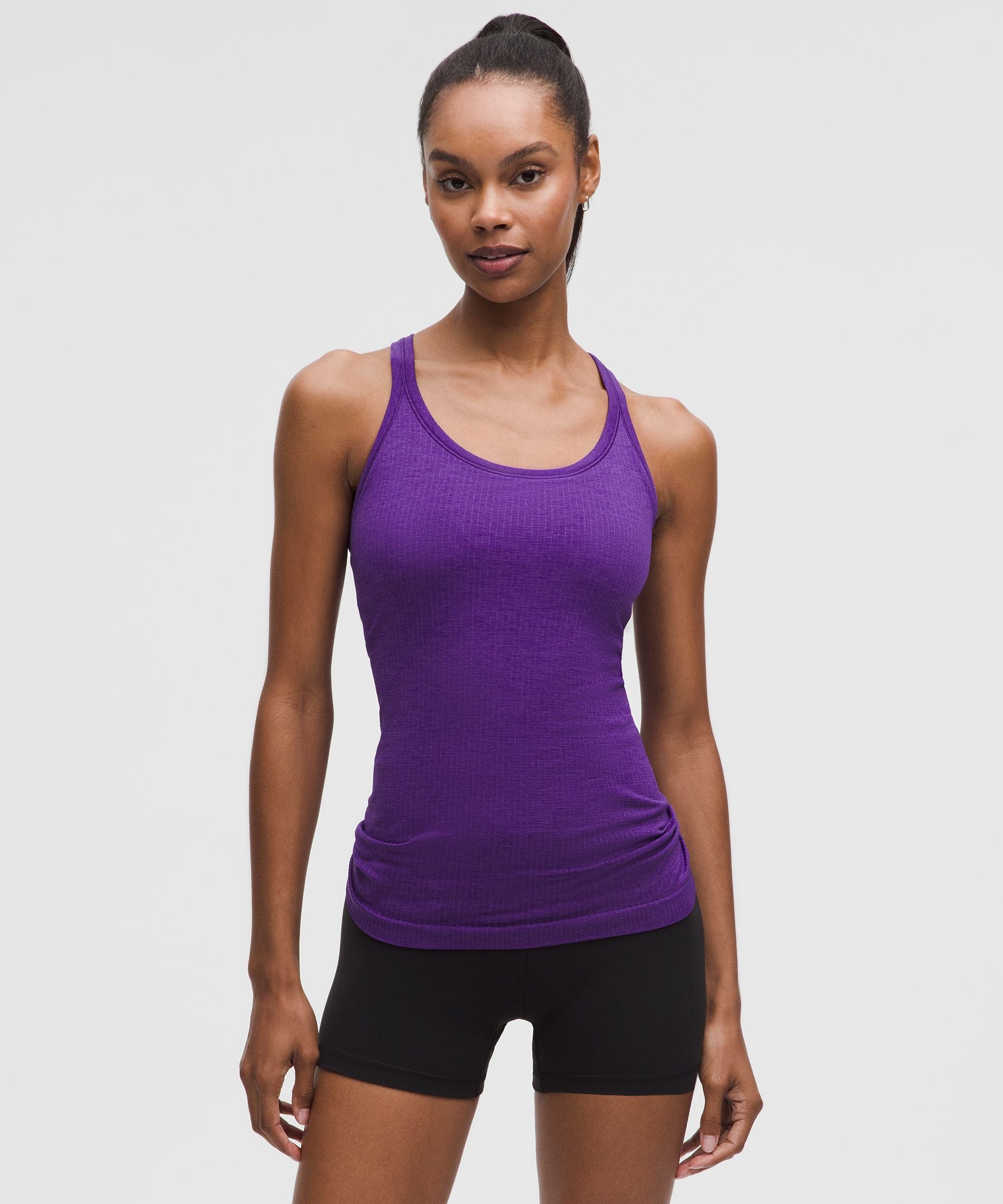 Lululemon Ebb to Street Tank Top *Light Support, B/C Cup College Purple