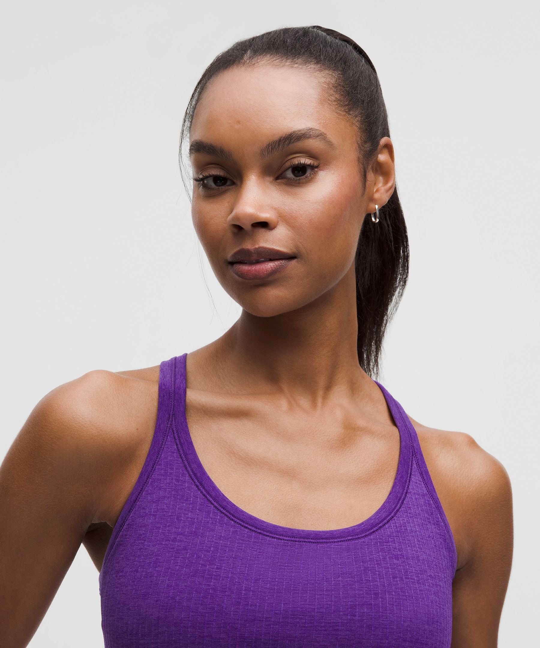 Lululemon Ebb to Street Tank Top *Light Support, B/C Cup College Purple
