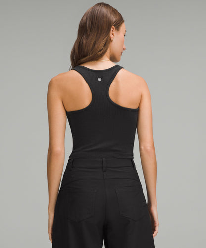 Lululemon Women's Ebb to Street Cropped Racerback Tank Top *Light Support, B/C Cup