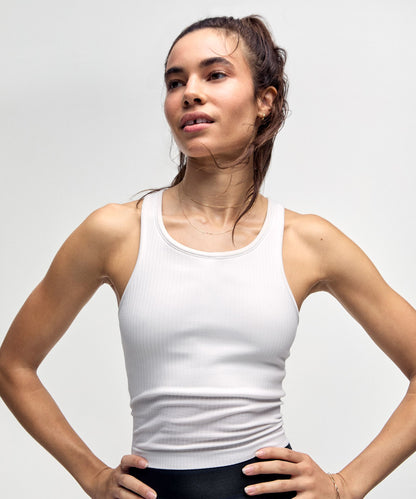 Lululemon Women's Ebb to Street Cropped Racerback Tank Top *Light Support, B/C Cup