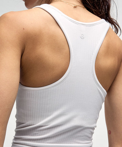 Lululemon Women's Ebb to Street Cropped Racerback Tank Top *Light Support, B/C Cup