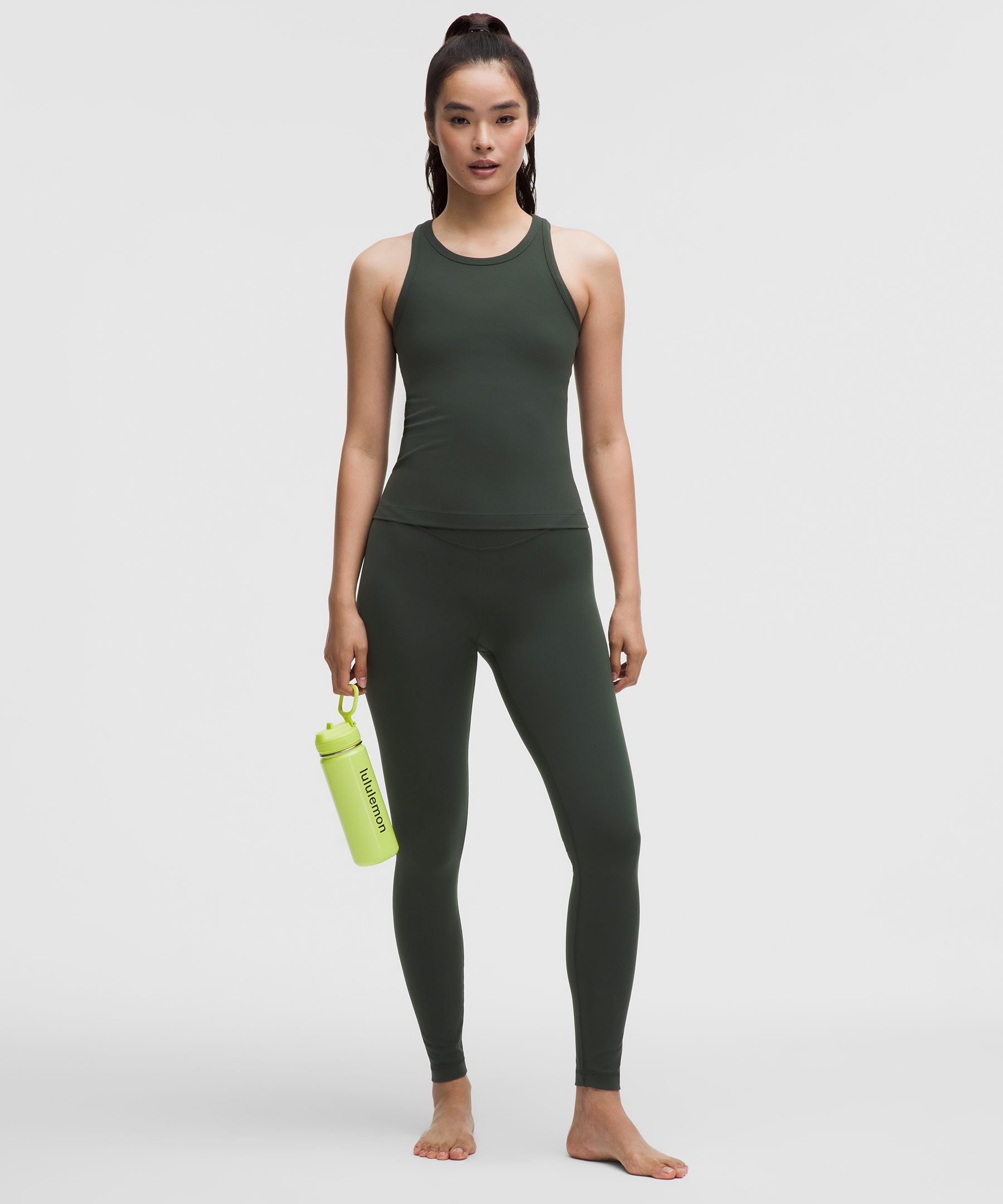 Lululemon lululemon Align Waist-Length Racerback Tank Top Rainforest Green