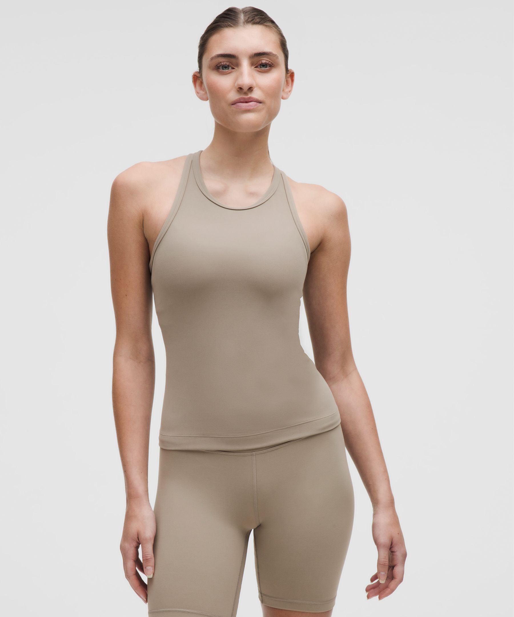 Lululemon lululemon Align Waist-Length Racerback Tank Top Warm Ash Grey