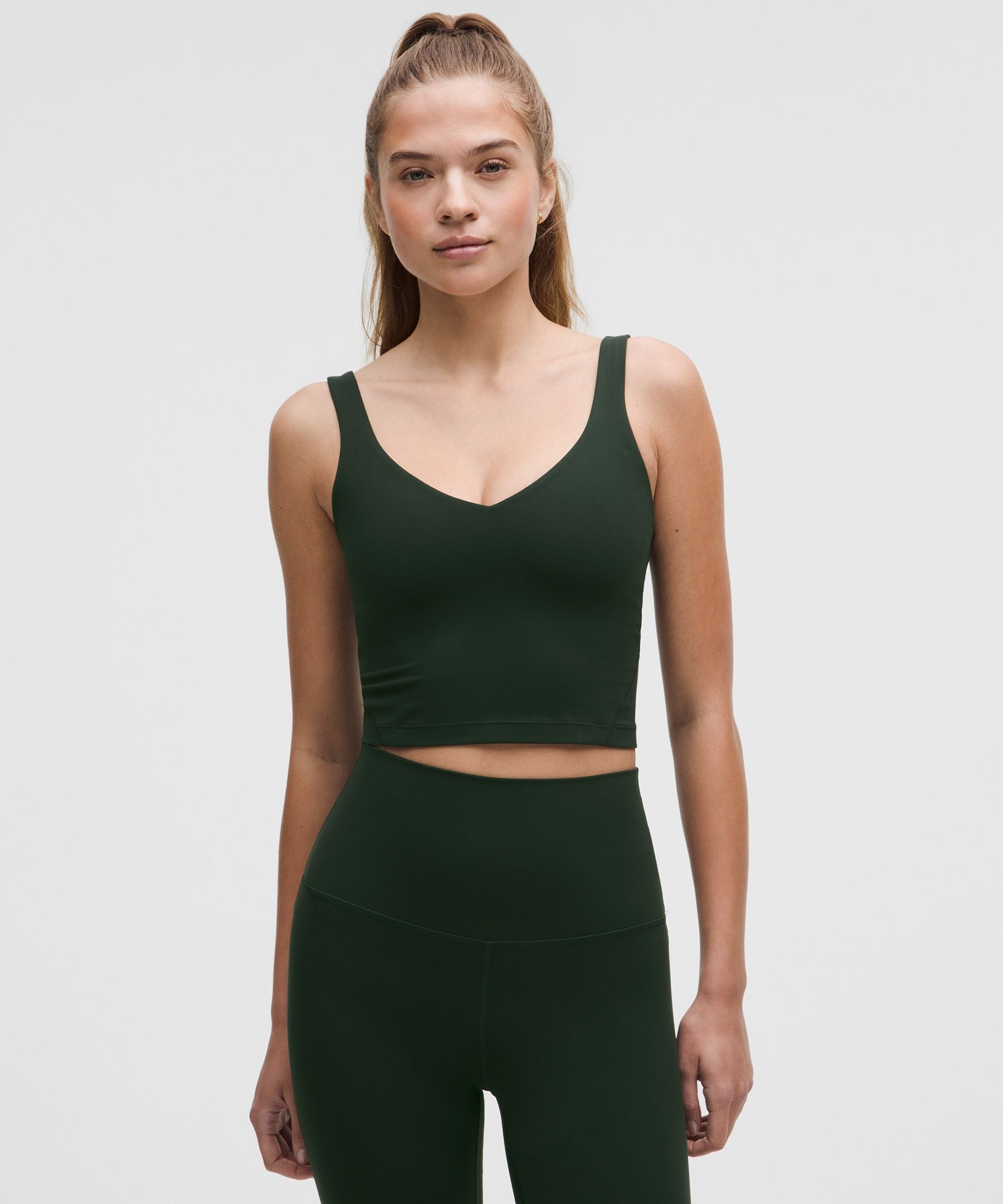 Lululemon lululemon Align Tank Top *Light Support, A/B Cup Rainforest Green