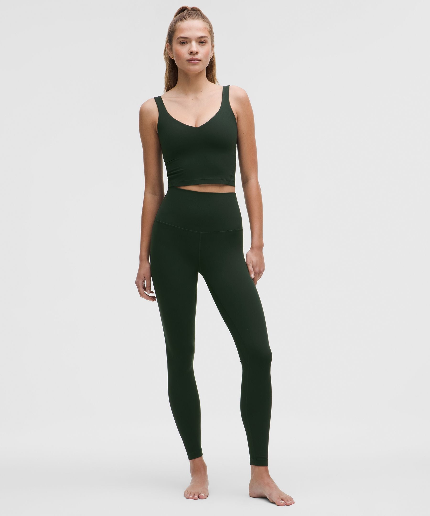 Lululemon lululemon Align Tank Top *Light Support, A/B Cup Rainforest Green