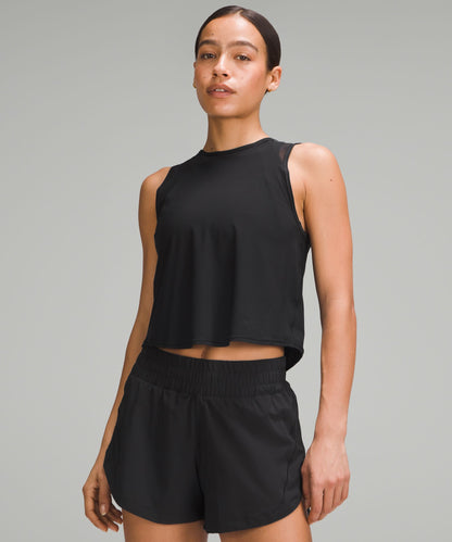 Lululemon Women's Sculpt Cropped Tank Top *Pleated