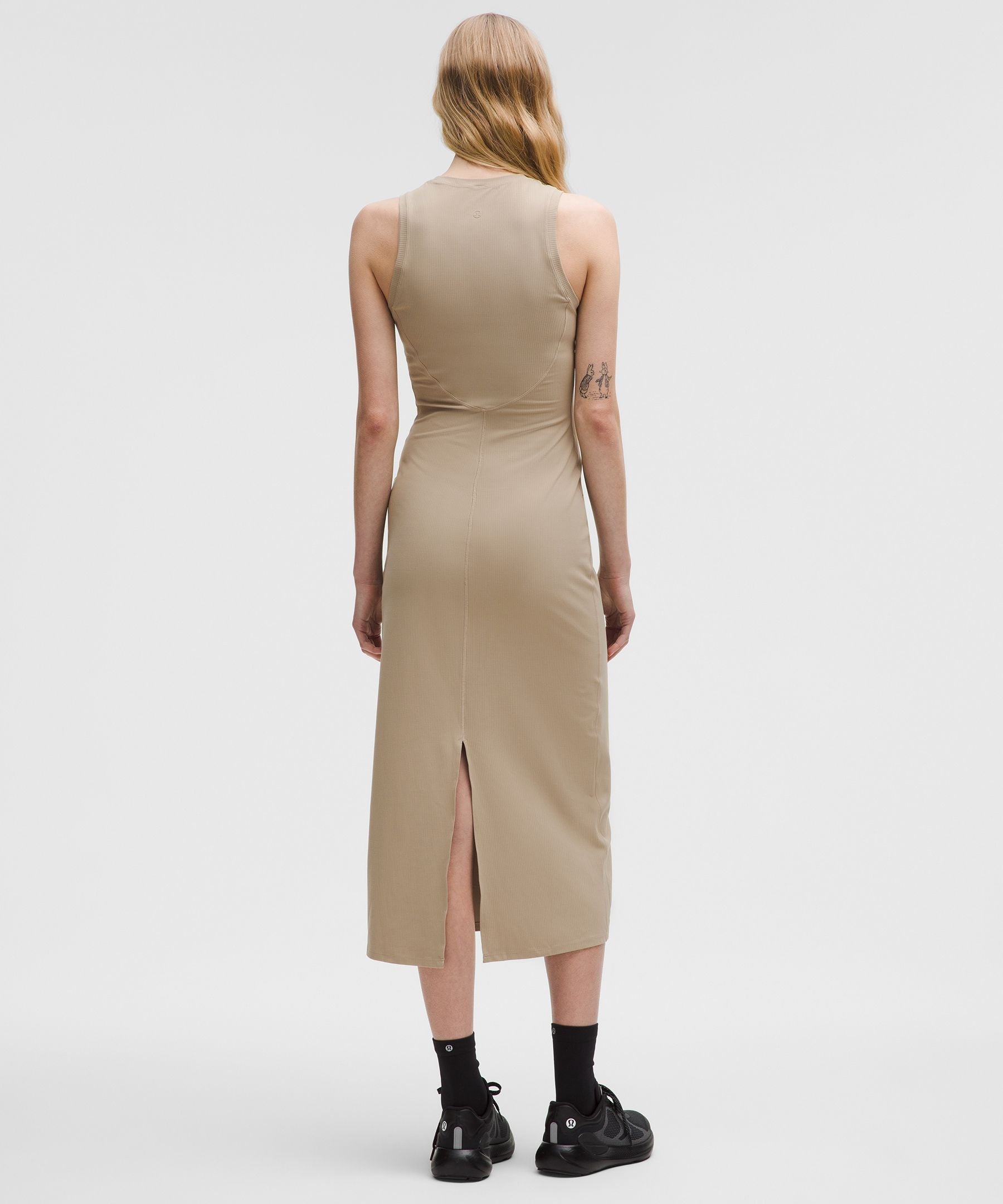 Lululemon All Aligned Ribbed Midi Dress
