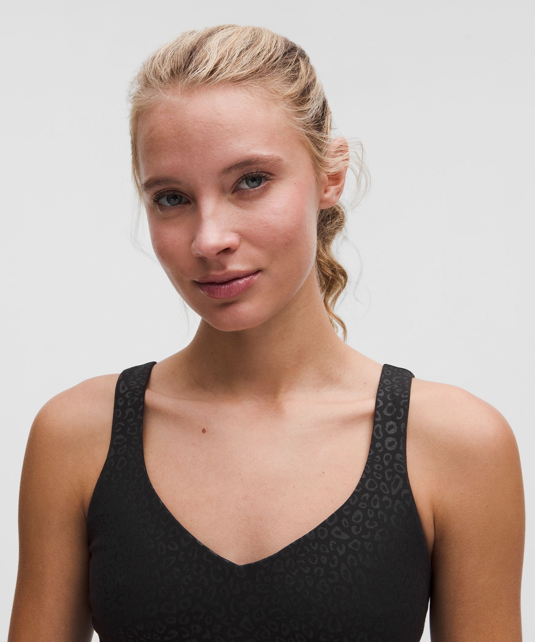 Lululemon lululemon Align Tank Top *Light Support, A/B Cup Leopardo Shift Micro Emboss Black
