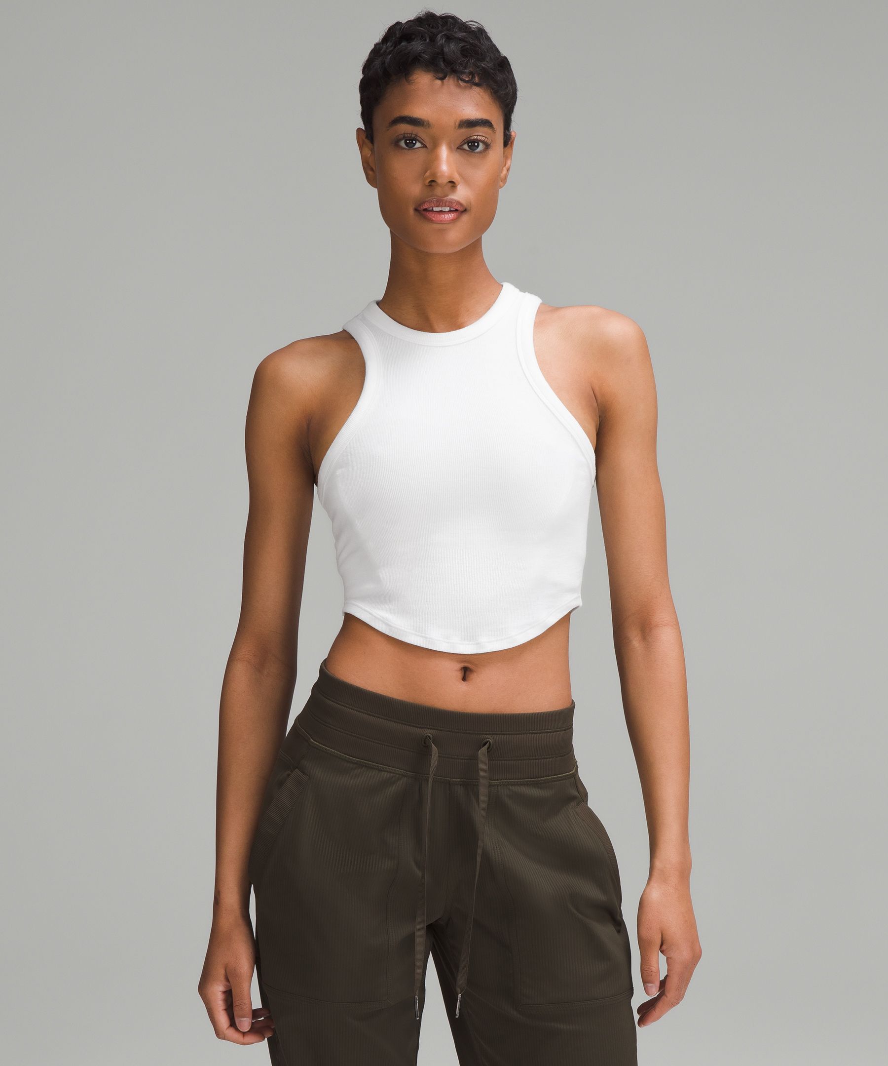 Lululemon Women's Hold Tight Cropped Tank Top