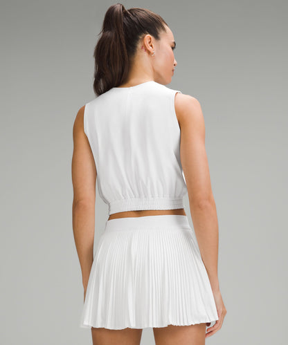 Lululemon Women's Sleeveless Cropped Tennis Tank Top