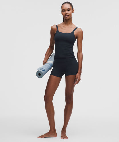 Lululemon Women's Ebb to Street Scoop-Neck Cropped Tank Top *Light Support, B/C Cup