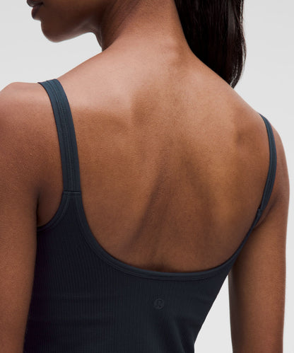Lululemon Women's Ebb to Street Scoop-Neck Cropped Tank Top *Light Support, B/C Cup