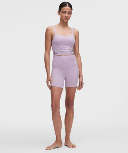 Lululemon Women's Ebb to Street Scoop-Neck Cropped Tank Top *Light Support, B/C Cup