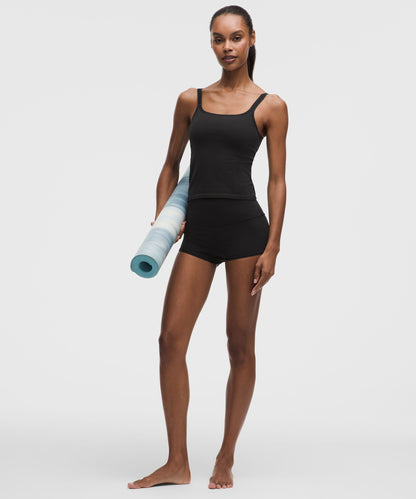 Lululemon Women's Ebb to Street Scoop-Neck Cropped Tank Top *Light Support, B/C Cup