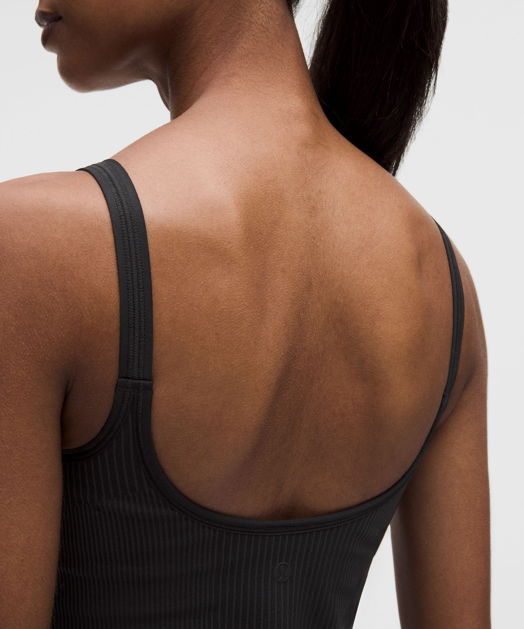 Lululemon Women's Ebb to Street Scoop-Neck Cropped Tank Top *Light Support, B/C Cup