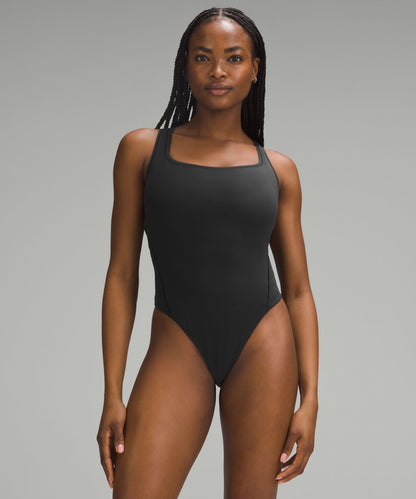 Lululemon Wundermost Ultra-Soft Nulu Square-Neck Sleeveless Bodysuit