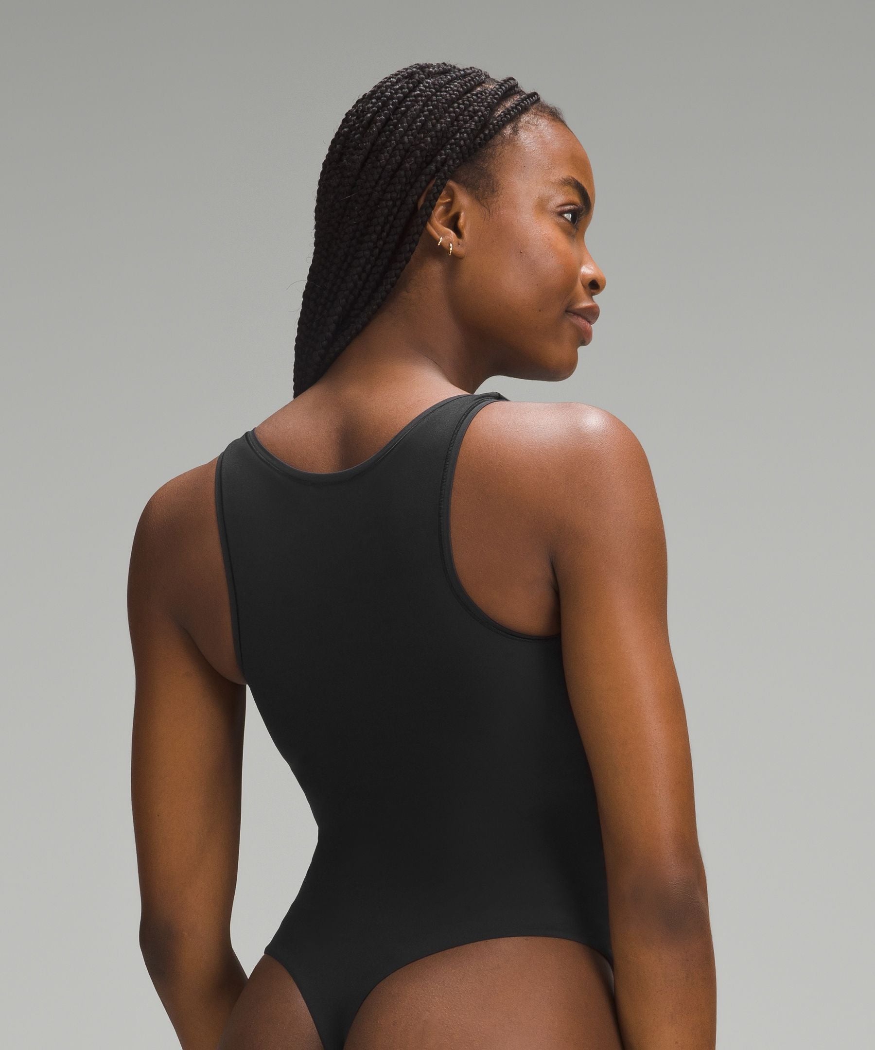 Lululemon Wundermost Ultra-Soft Nulu Square-Neck Sleeveless Bodysuit