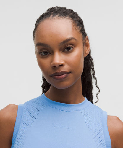 Lululemon Women's Swiftly High-Low Cropped Tank Top