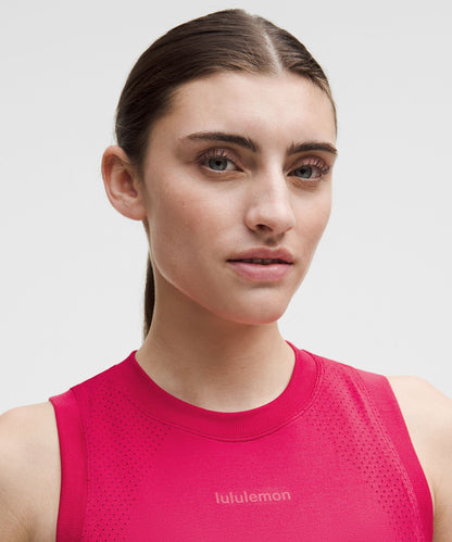 Lululemon Women's Swiftly High-Low Cropped Tank Top