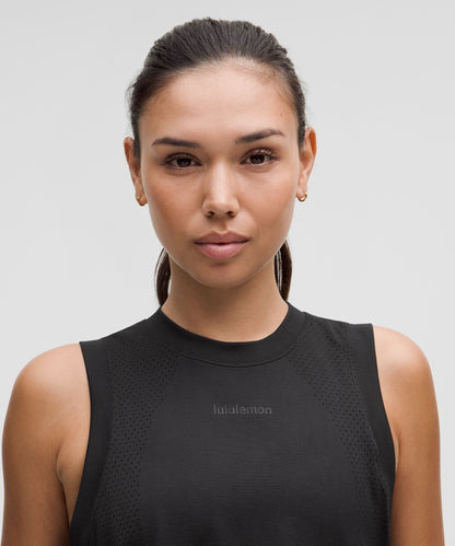 Lululemon Women's Swiftly High-Low Cropped Tank Top
