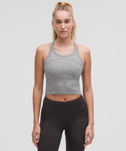 Lululemon Women's Swiftly Tech Cropped Racerback Tank Top 2.0