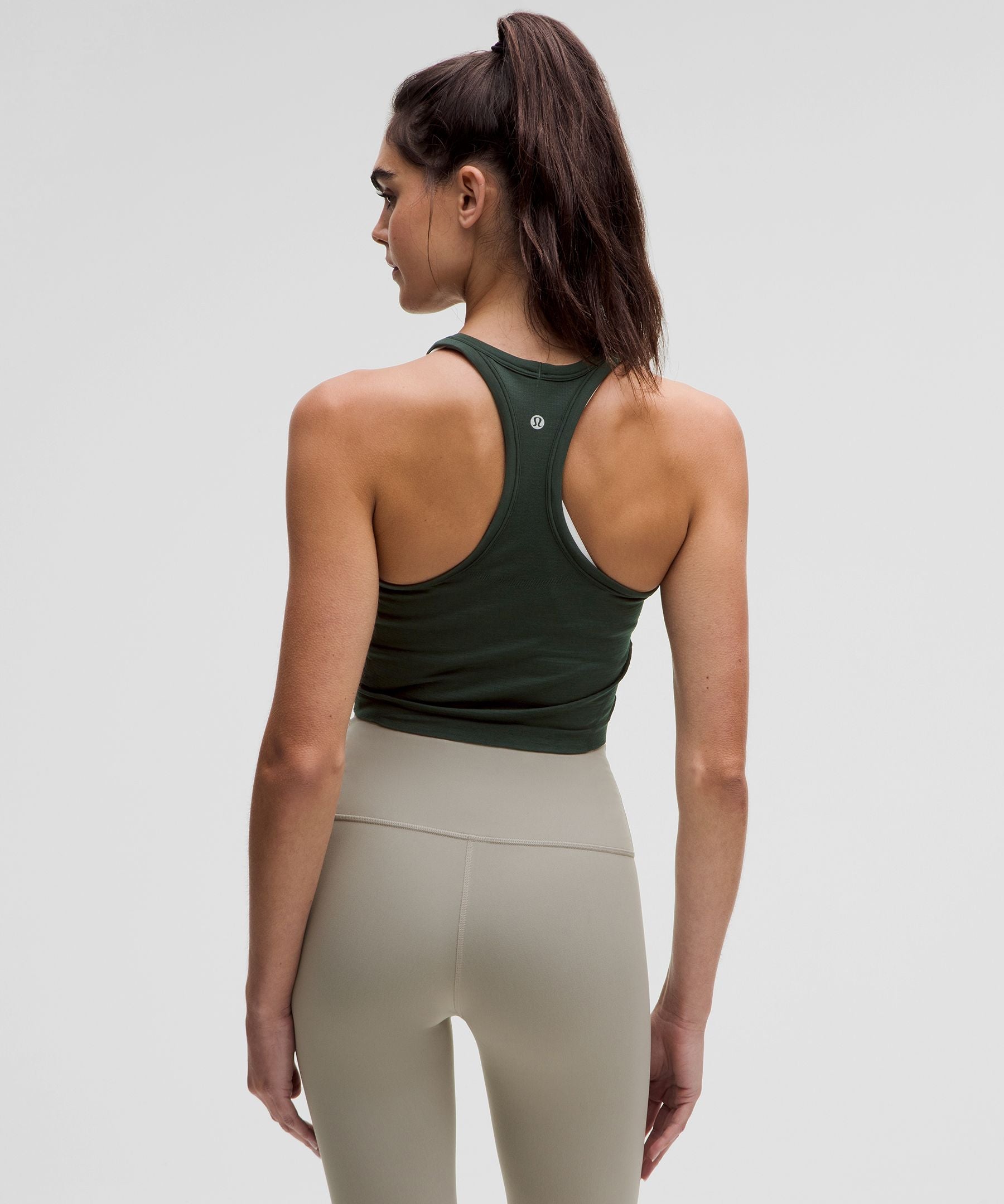 Lululemon Women's Swiftly Tech Cropped Racerback Tank Top 2.0