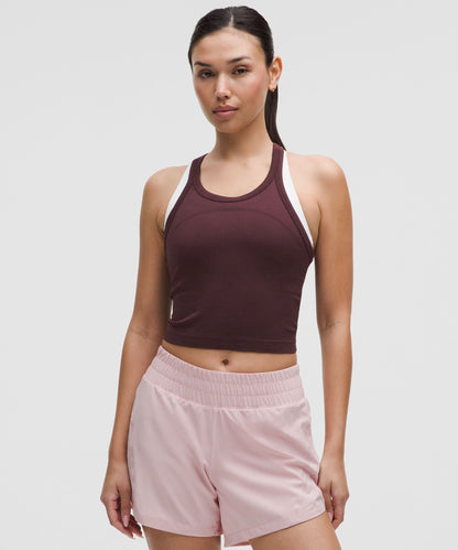 Lululemon Women's Swiftly Tech Cropped Racerback Tank Top 2.0