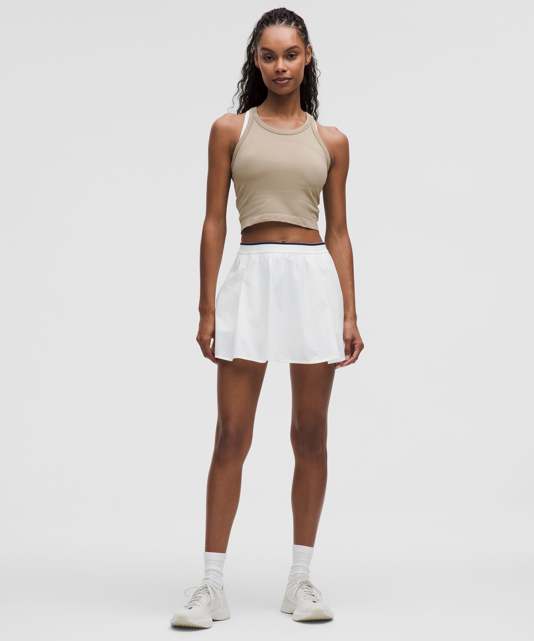 Lululemon Women's Swiftly Tech Cropped Racerback Tank Top 2.0