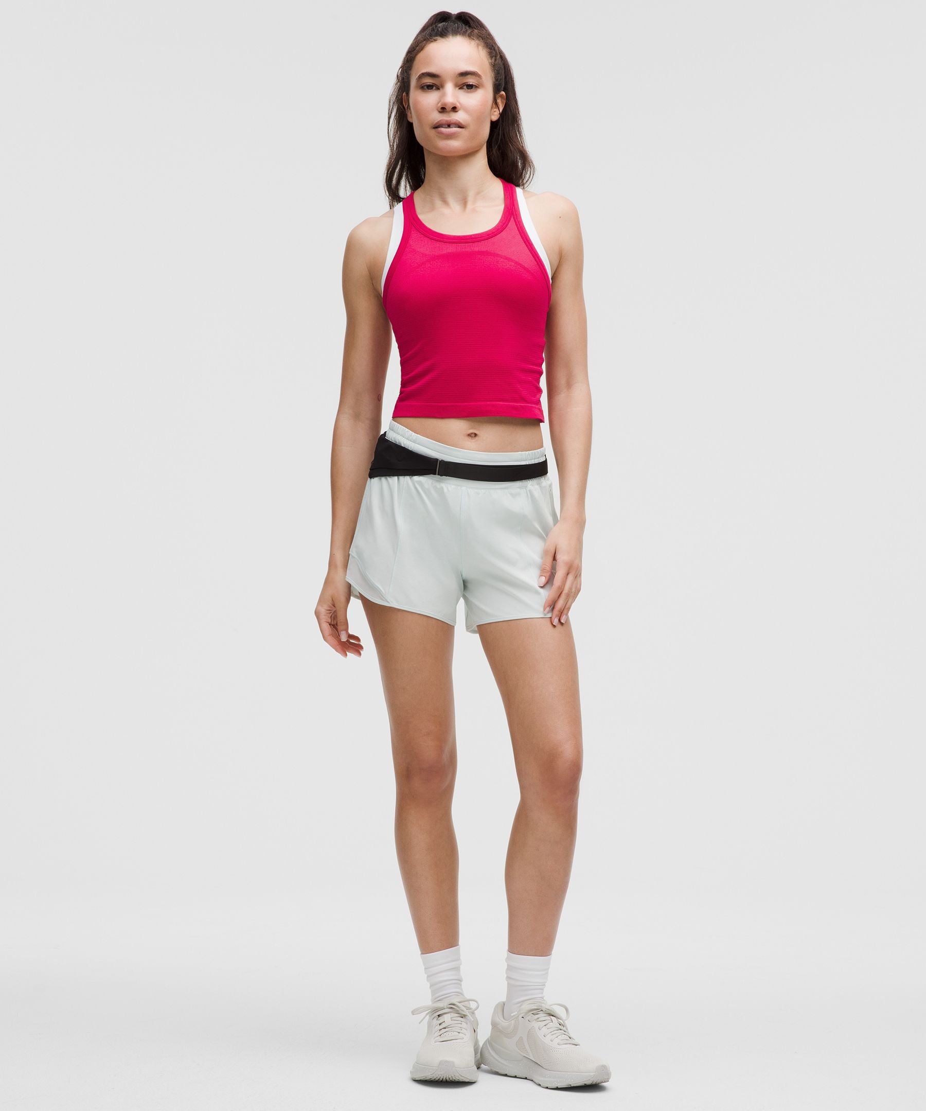 Lululemon Women's Swiftly Tech Cropped Racerback Tank Top 2.0
